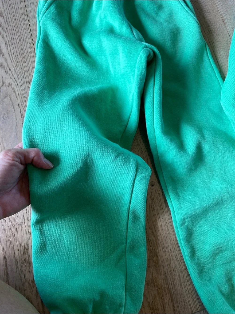 Zara Kids Bright Green Sweatshirt and Joggers Set